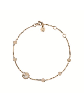 Bracciale Eclat In Argento Icegold con Ciondolo con Luna