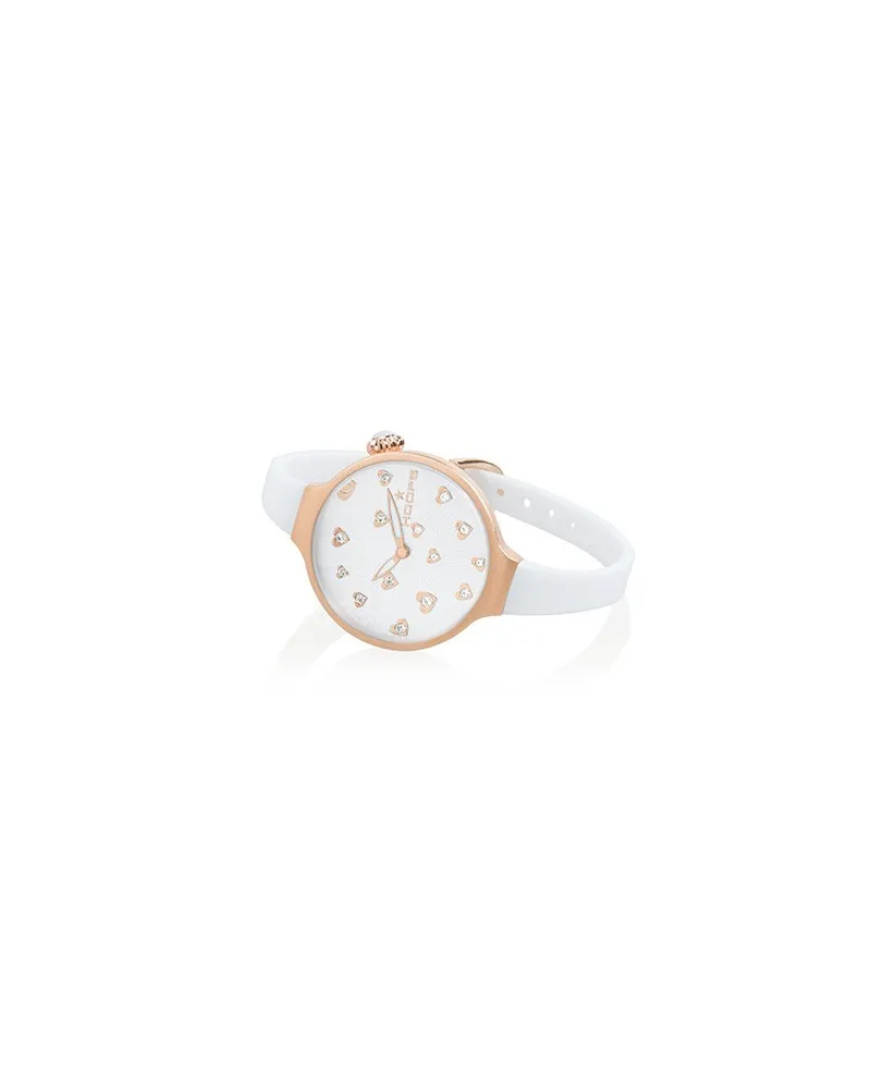 Hoops orologio al quarzo Donna Icon Hearts Bianco | Gioielleria Casella |  Orologi al quarzo