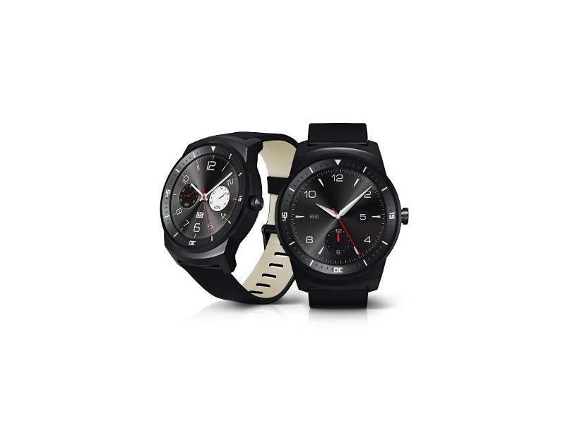 LG G-Watch R Smartwatch Android Wear Display tondo Oled Touchscreen