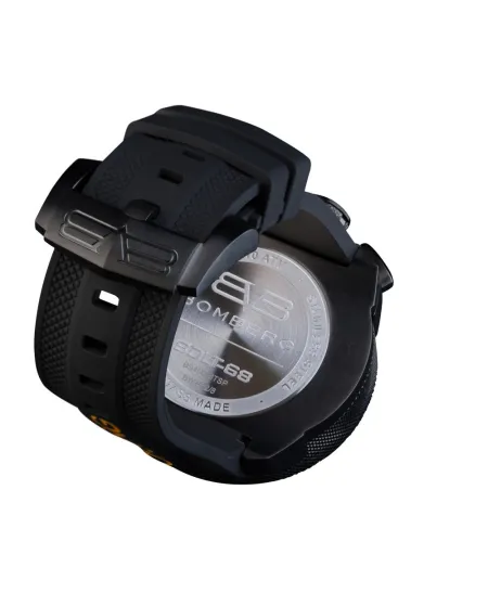 Bomberg Bolt-68 GTM Orange men's wristwatch BS45GMTPBA026.3